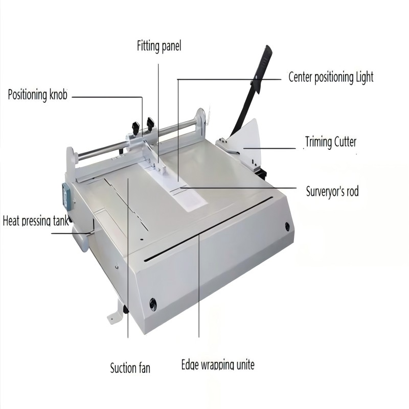 Manual Hard Cover Making Machine