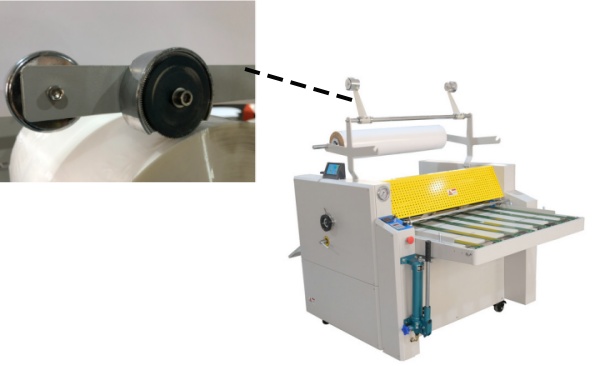 Machine de plastification hydraulique à grand rouleau de haute qualité