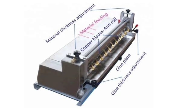 Hot Gluing Machine with Jelly Glue Hot Gluing Machine with Jelly Glue
