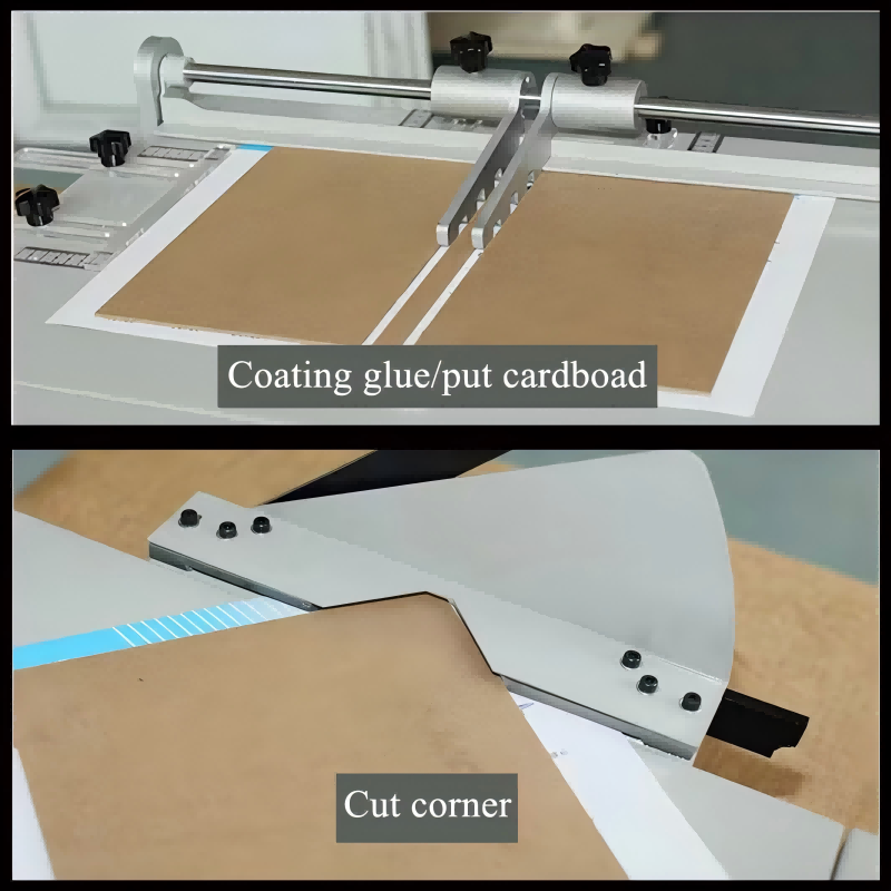 Manual Hard Cover Making Machine