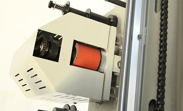 RUBBER ROLLER AND HEATING PLATES