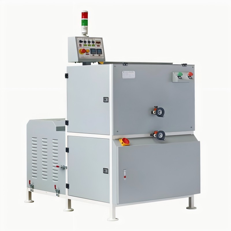 Máquina ranuradora de tapa dura, aplanadora y prensadora