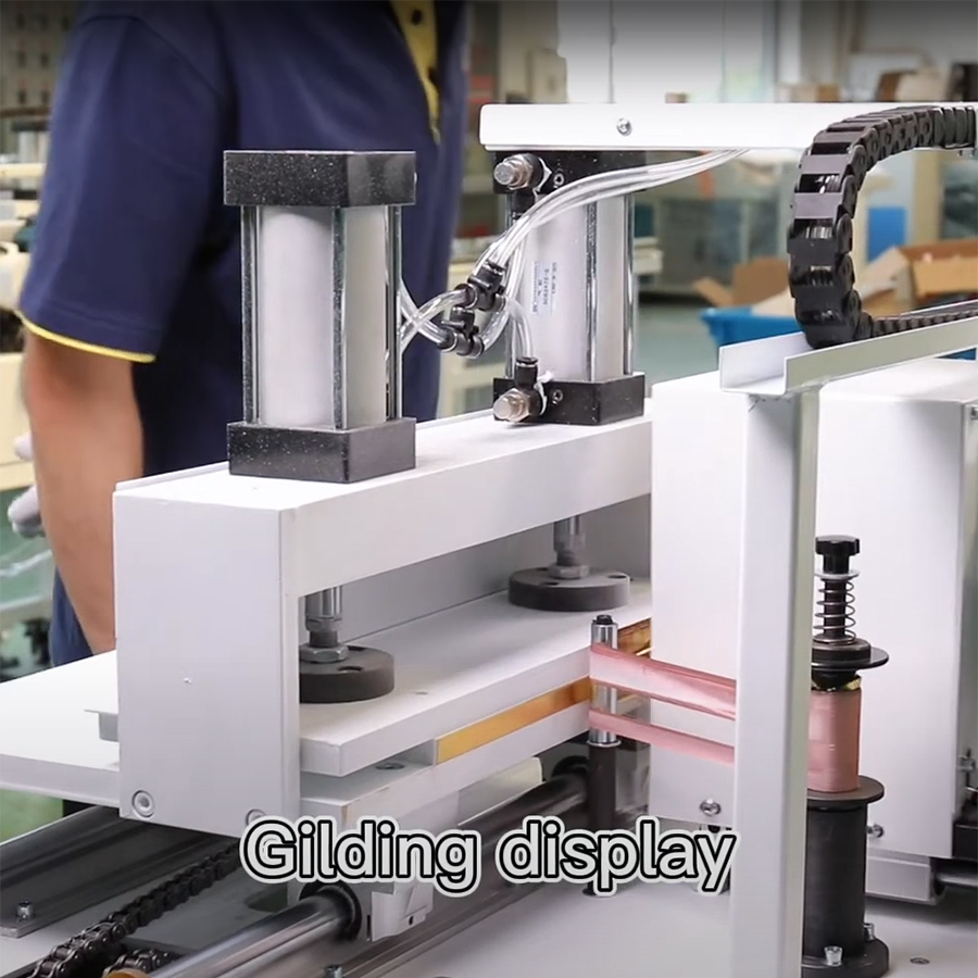 Hot Stamping Edge Foiling Machine