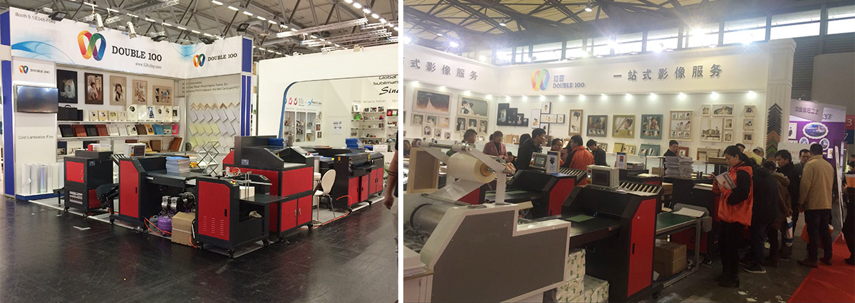 The upgraded folding and creasing machine and its automated solutions were shown at Photokina