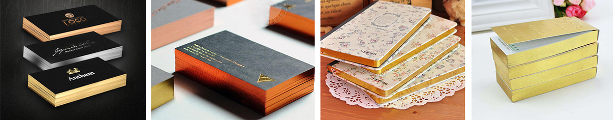 Hot Stamping Edge Foiling Machine Application