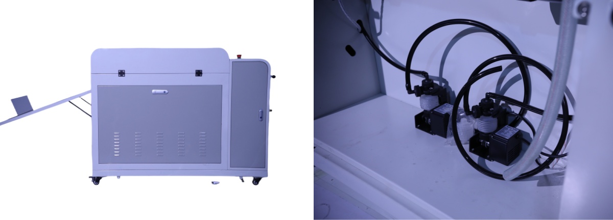 sheet water base coating machine