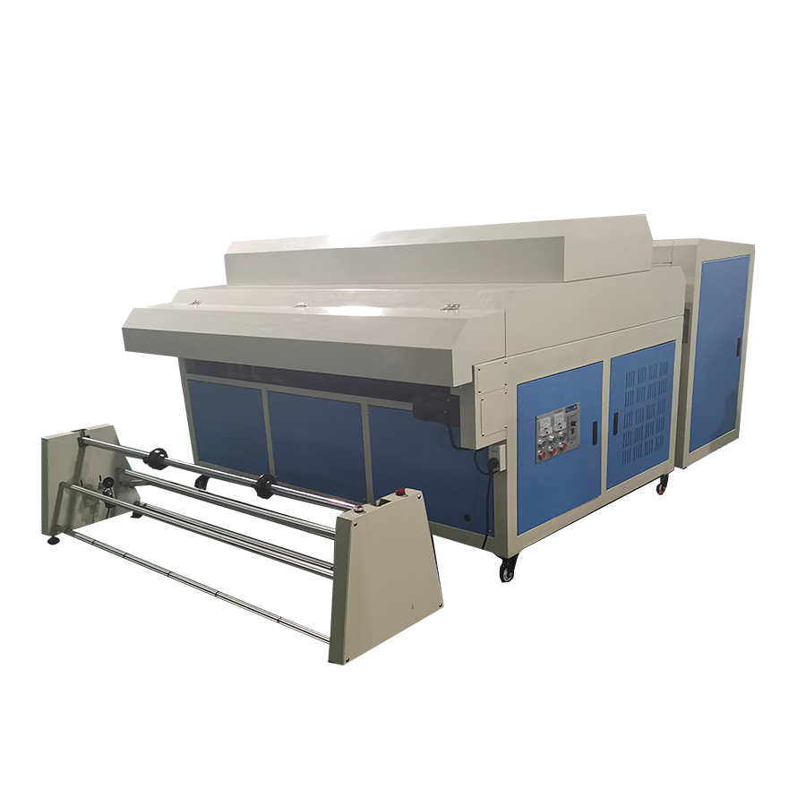 Flood UV coating machine for advertising
