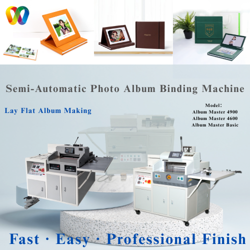 Layflat wedding album production machine