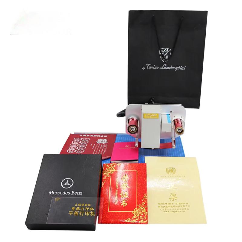 Máquina laminadora de estampado en caliente