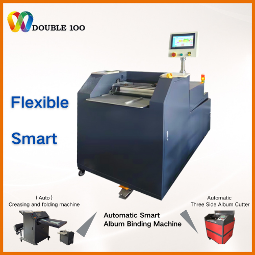 Automatic smart album binding machine