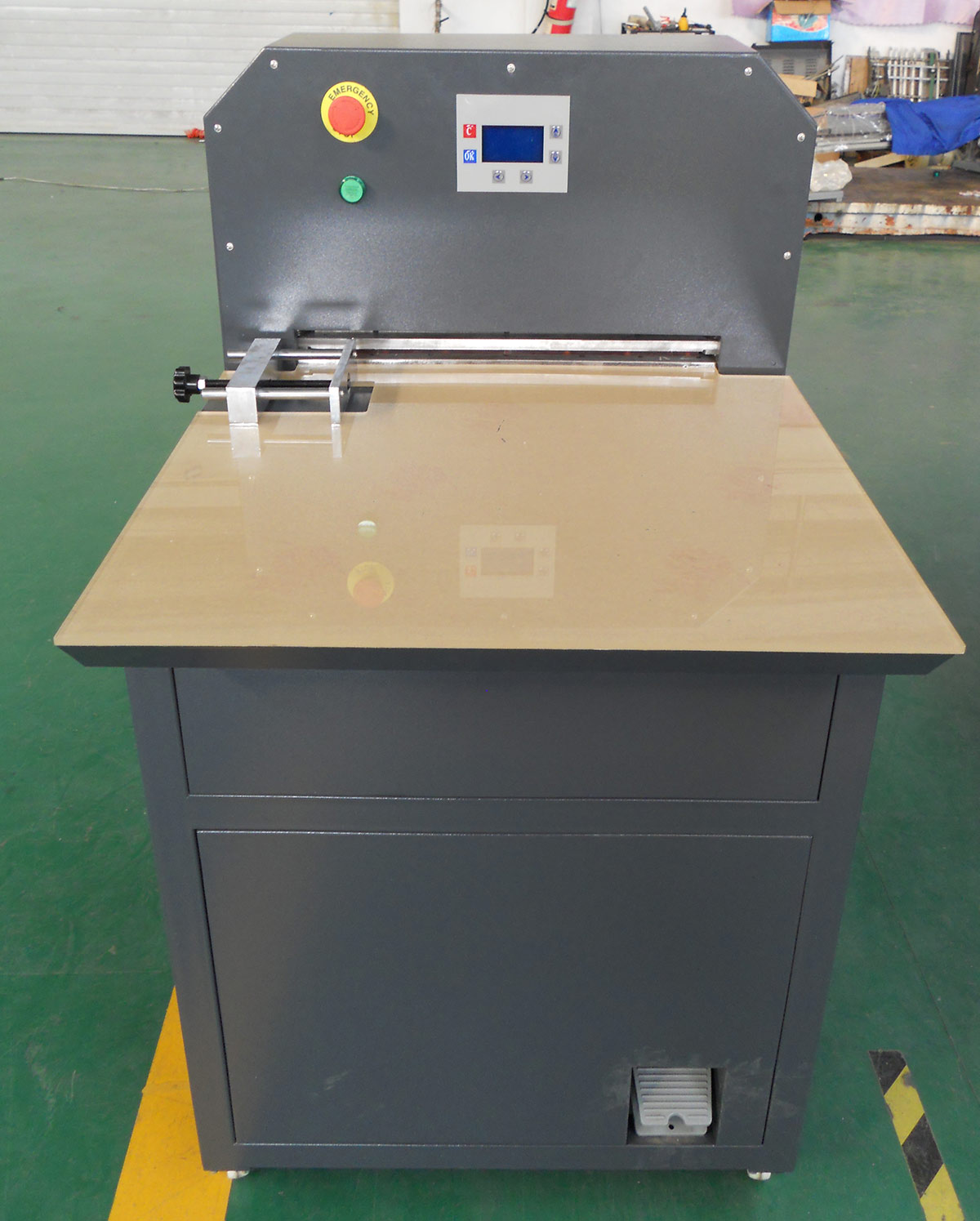 Independently developed a window cutting machine