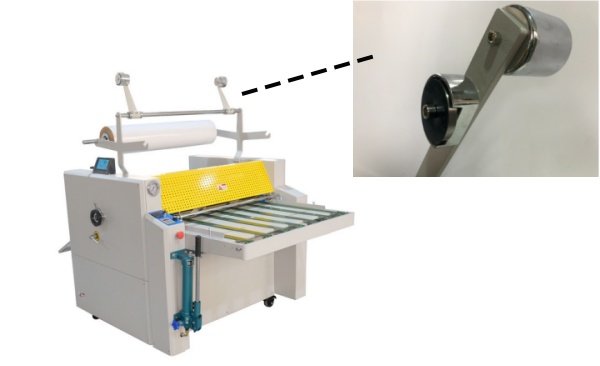 Machine de plastification hydraulique à grand rouleau de haute qualité