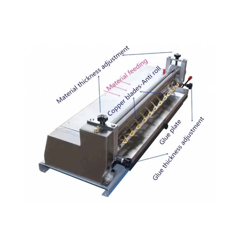 Hot Gluing Machine with Jelly Glue