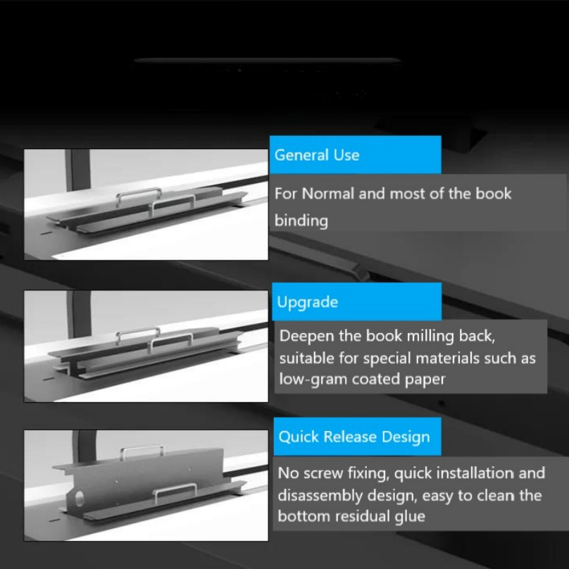 photo album glue book binding machine