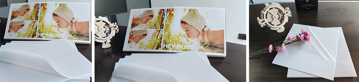 PVC Photo Albums Self Adhesive Laminate Sheets PVC Photo Albums Self Adhesive Laminate Sheets