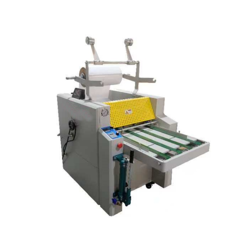 Machine de plastification hydraulique à grand rouleau de haute qualité